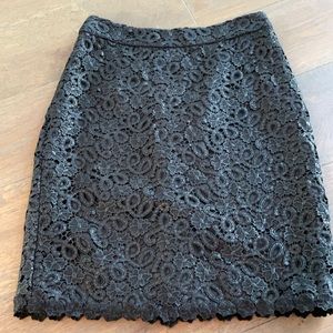 Kate Spade thick lace skirt.